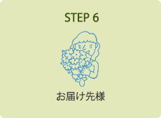 STEP 6．お届け先様